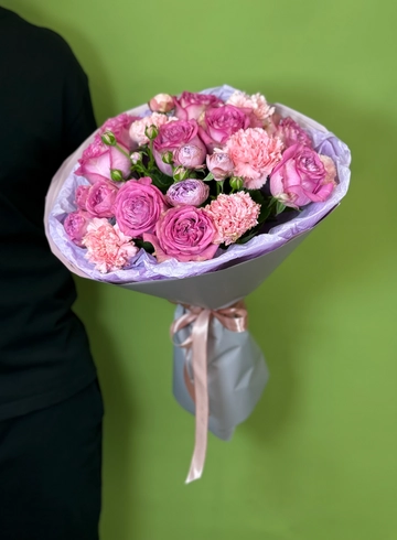 Сборный букет &laquo;Сиреневый сад&raquo; от интернет-магазина цветов в 