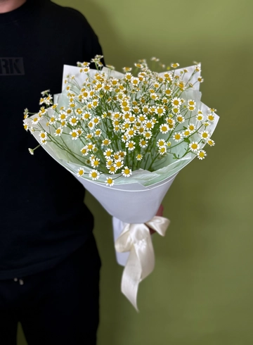 Монобукет из ромашек от интернет-магазина цветов в 