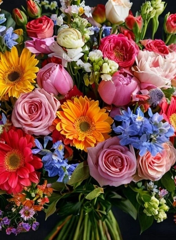 Цветочный карнавал от интернет-магазина цветов в 