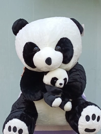 Игрушка Панда с детёнышем от интернет-магазина «» в 