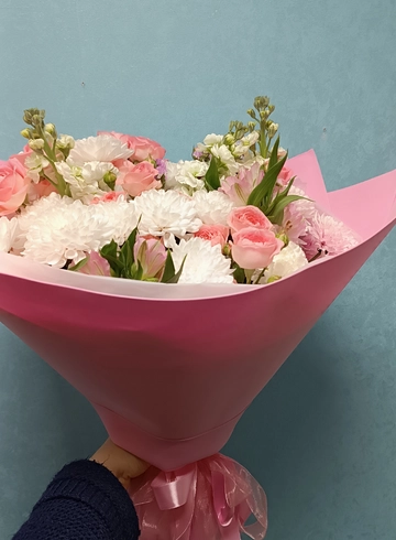 Букет розовая нежность от интернет-магазина цветов в 